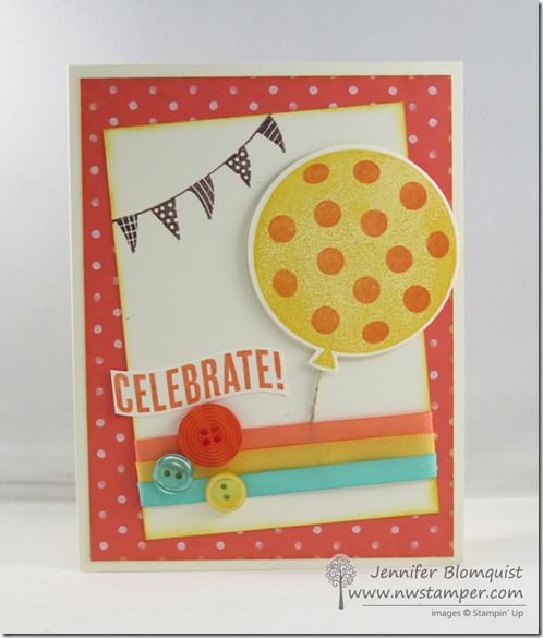 Bright Birthday Card With Celebrate Today And Sale-a-bration 