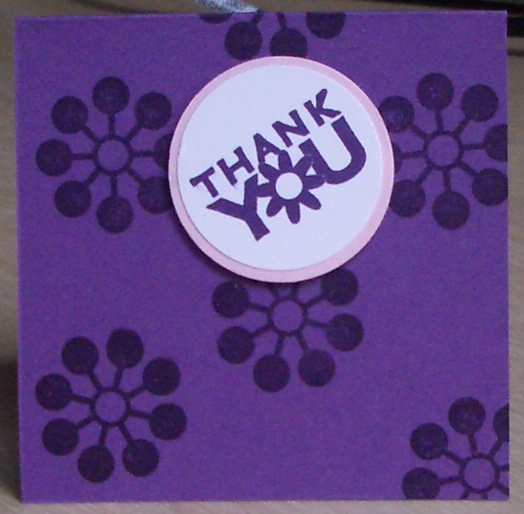 The 5 minute Wow flowers thank you card – Northwest Stamper