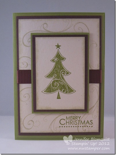 Finishing Up Christmas with Some Beautiful Cards – Northwest Stamper